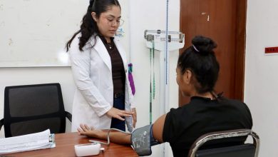 Blanca Merari refuerza consultas médicas por frentes fríos en Puerto Morelos