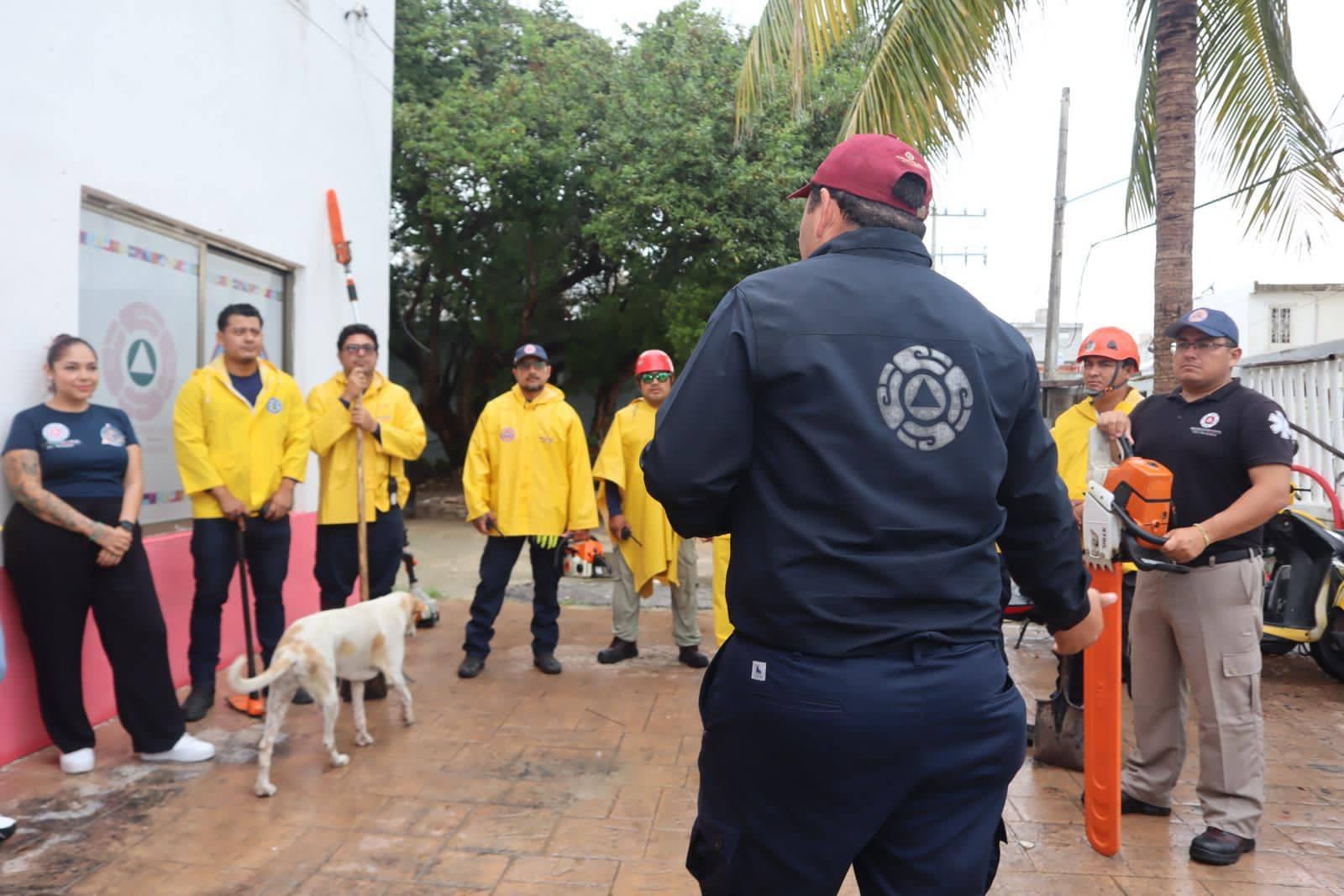 Protección Civil Isla Mujeres advierte sobre efectos del Frente Frío