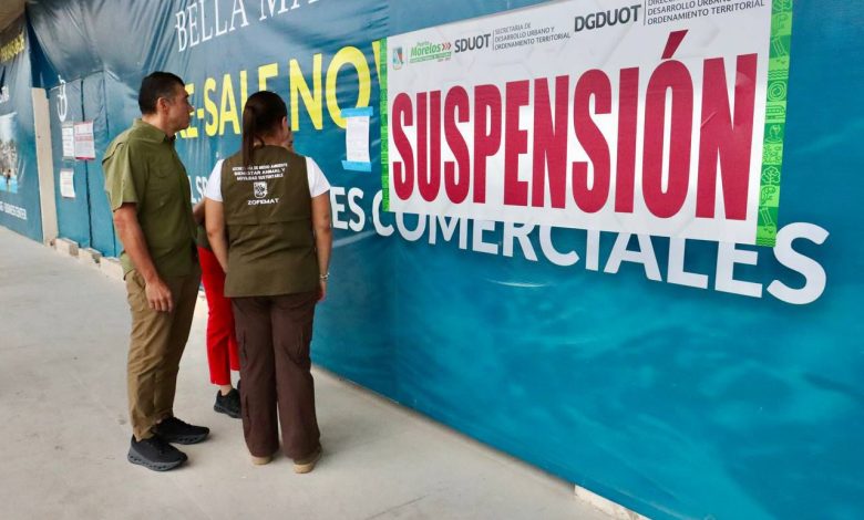 Puerto Morelos suspende obra por violar leyes de desarrollo urbano