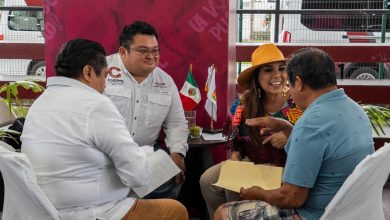 José Luis Chacón y Mara Lezama resuelven demandas en Cozumel