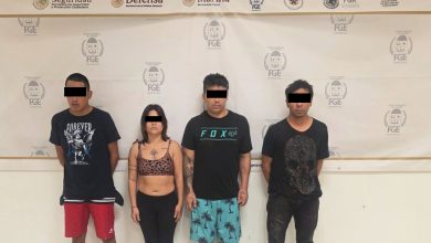 Detienen a 4 por intento de robo y lesiones en Tulum