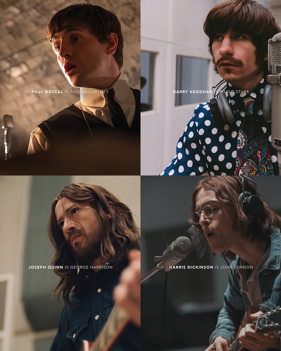 Presenta el cast oficial de la biopic de The Beatles