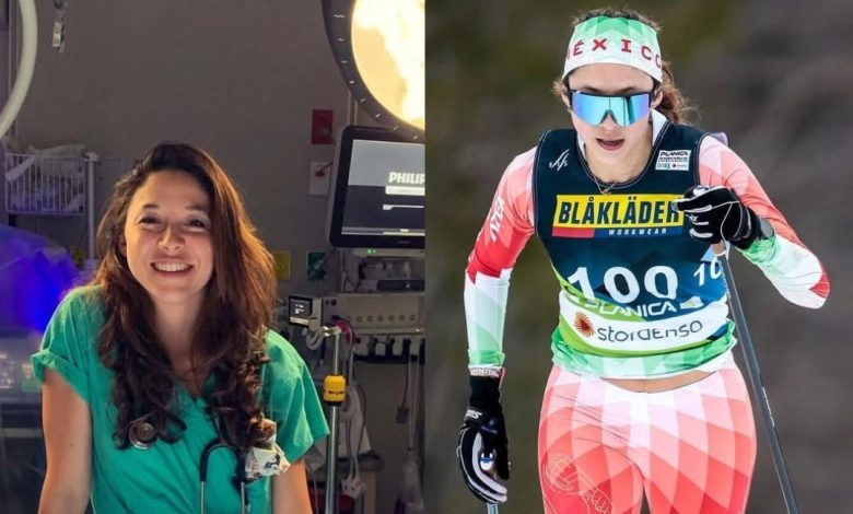 Regina Martínez: La doctora mexicana que hará historia en esquí en los Olímpicos de Invierno