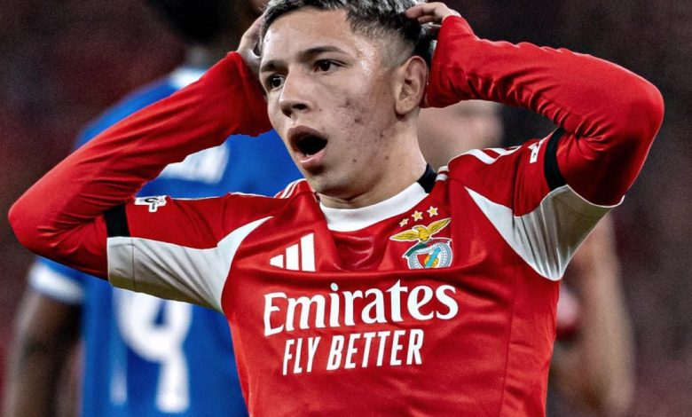 UEFA suspende a Prestianni por racismo contra Vini y no jugará la vuelta en el Bernabéu