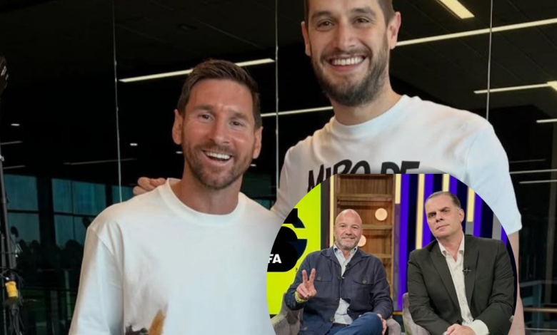 "Ojalá nos crucemos" Messi responde al picante cuestionamiento de Martinoli y García