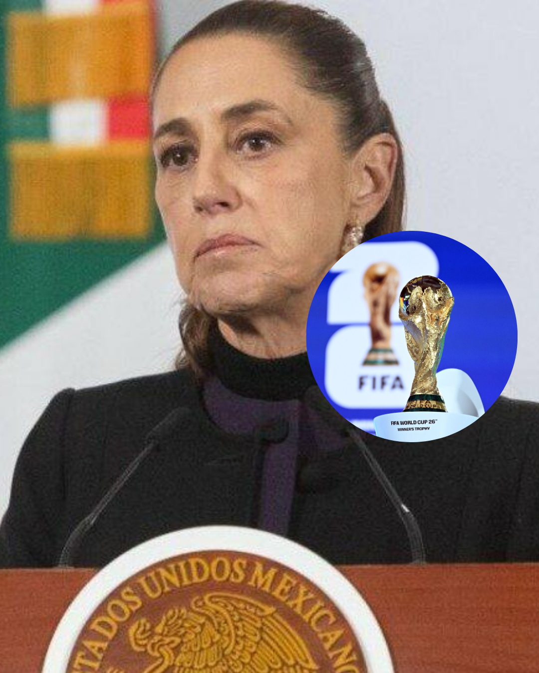 "No hay riesgo" Sheinbaum defiende a México como sede mundialista