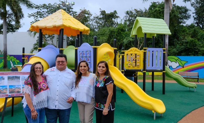 Mara Lezama y José Luis Chacón rescatan Parque La Selva en Cozumel