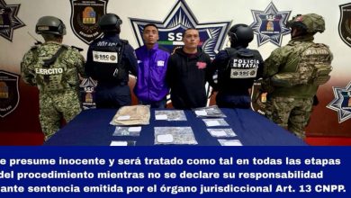 Detienen a dos hombres con cargamento de droga en Cozumel