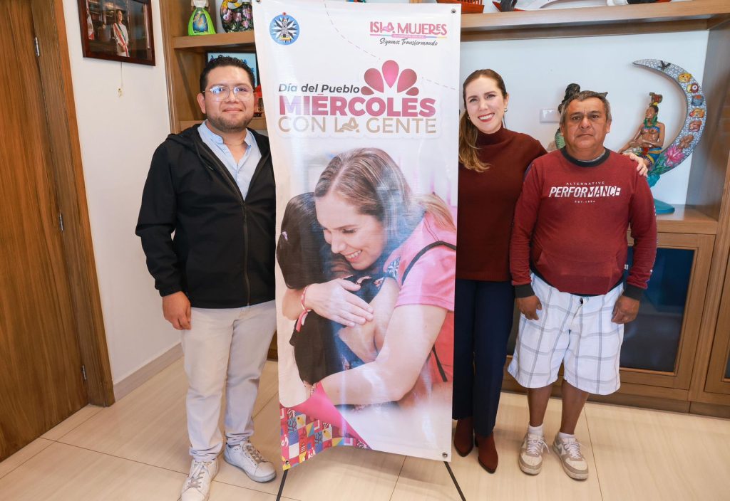 Atenea Gómez encabeza jornada de "Miércoles con la Gente" en Isla Mujeres