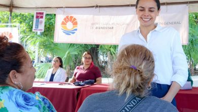 Ana Paty Peralta invita a vacunarse contra sarampión en Cancún