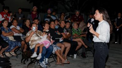Ana Paty Peralta instala Comités de Paz en Cancún con vecinos de las SM 259 y 260