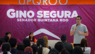 Gino Segura impulsa Ley de Juventudes en universidades de Cancún
