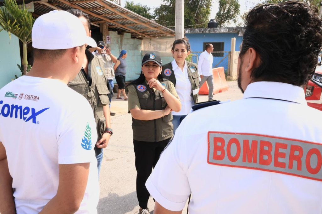 Blanca Merari supervisa arranque del Carnaval 2026 en Leona Vicario