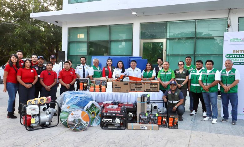 Blanca Merari invierte 2.7 mdp para atender emergencias en Puerto Morelos.