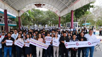 Mara Lezama entrega domo en Bachilleres Cancún 4 tras 15 años