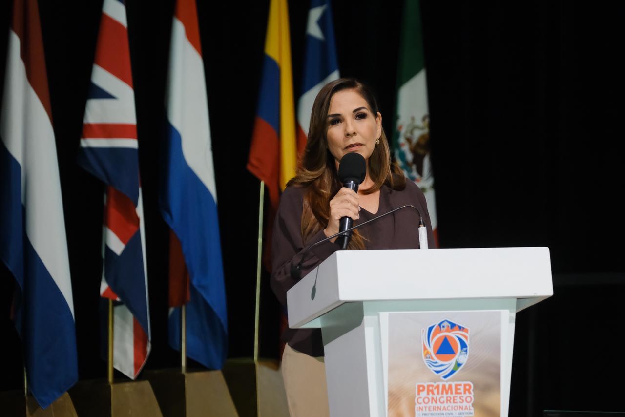 Mara Lezama blinda Quintana Roo con Congreso Internacional de Protección Civil