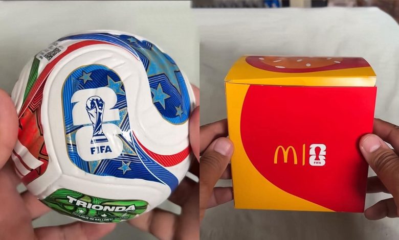 ¡Ya llegó! McDonald’s estrena el mini balón del Mundial 2026 en México