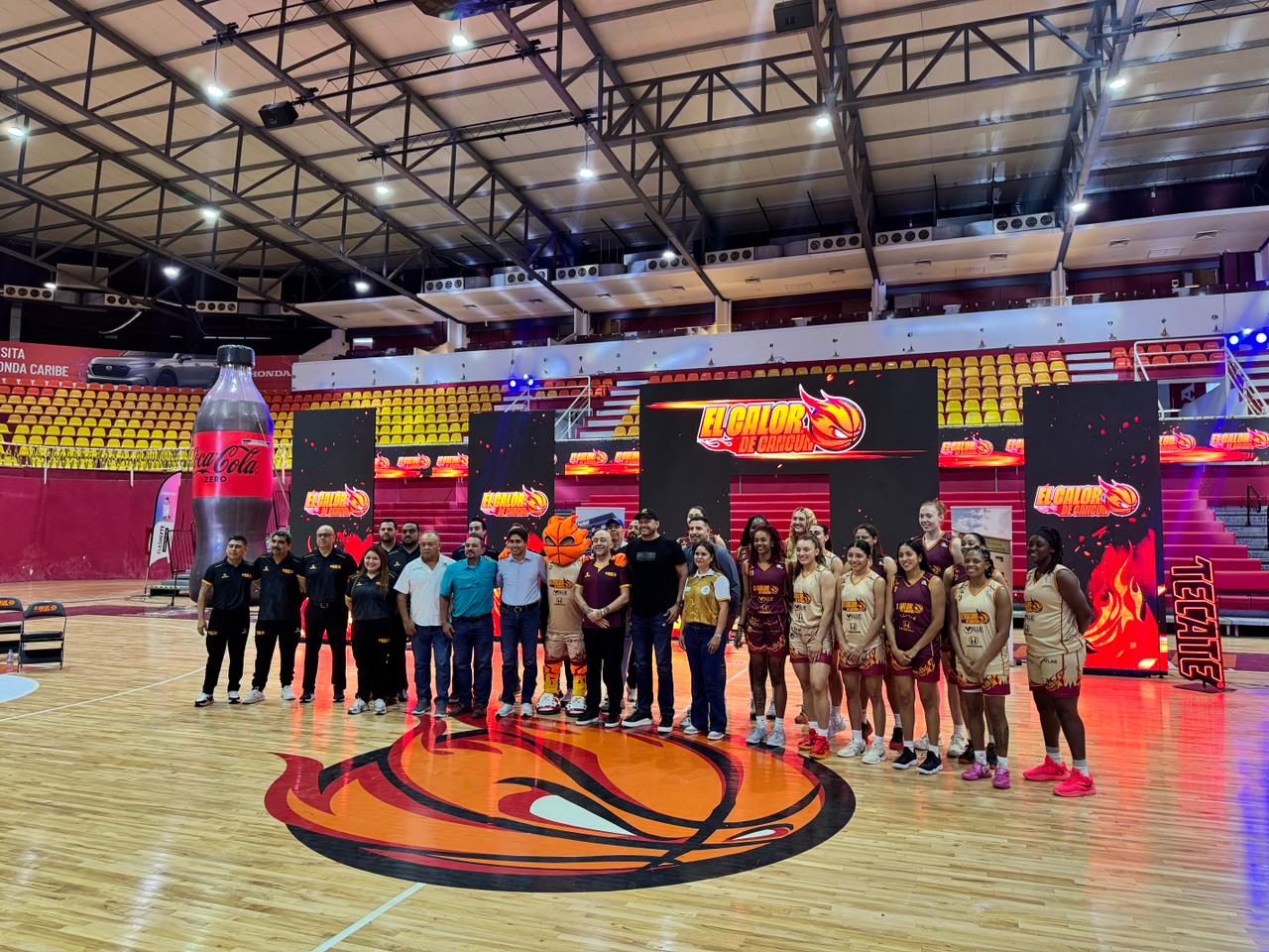 El Calor de Cancún femenil presenta roster y uniformes para LNBP 2026