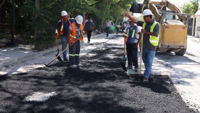 Blanca Merari renueva parques y calles en Villas Morelos I